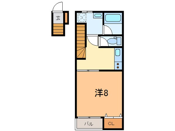 ハイム南境の物件間取画像